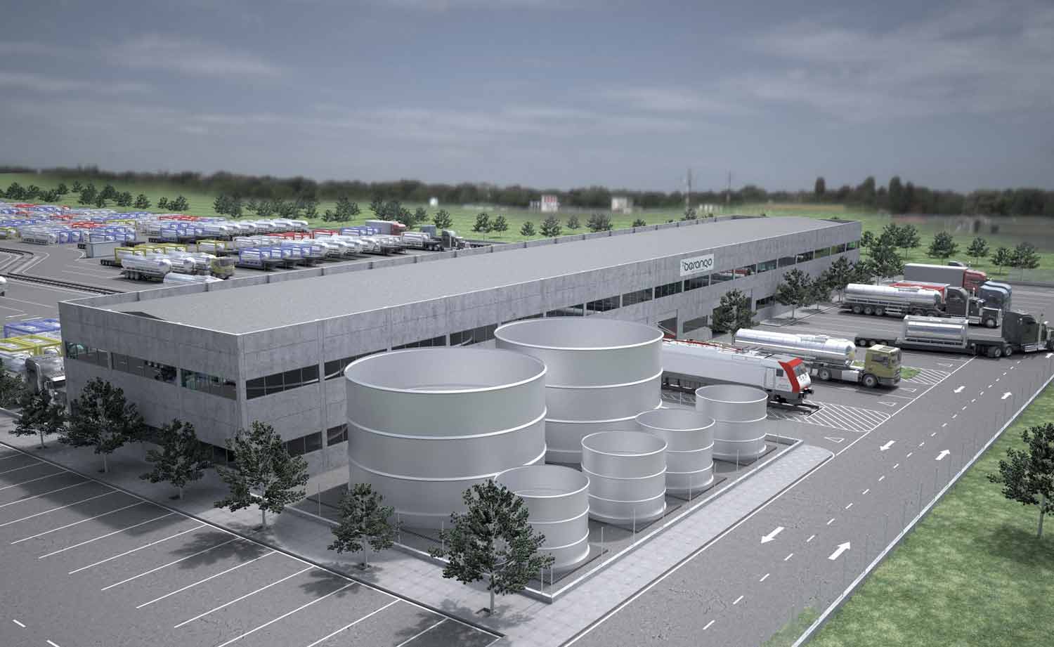 Proyecto Básico y de ejecución de planta industrial de lavado, Navarra