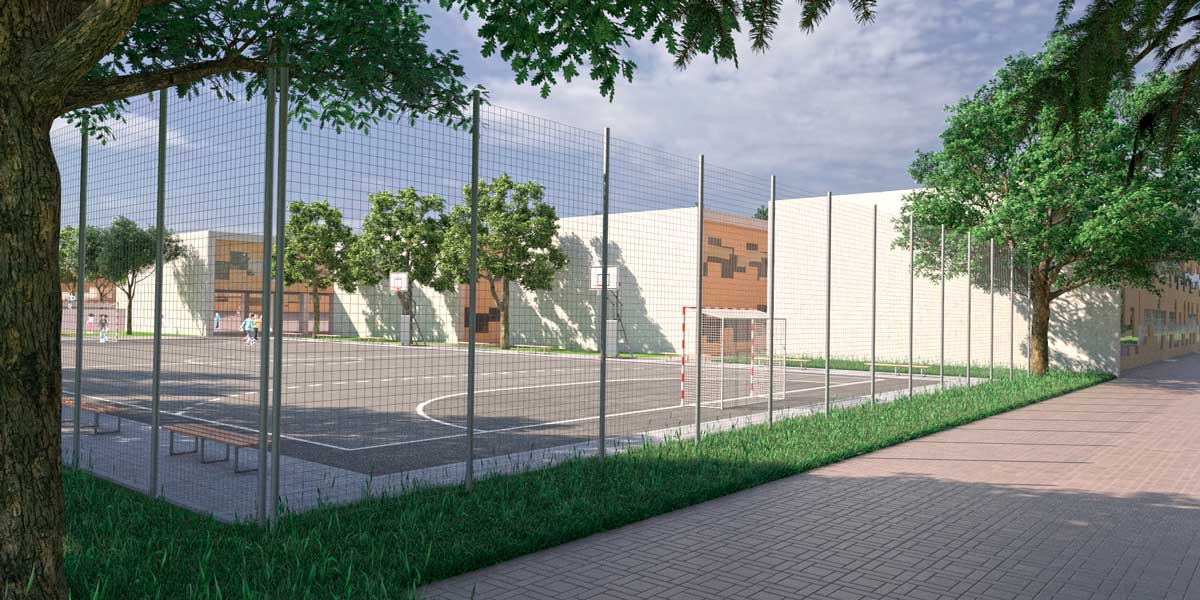 School project in Zaragoza