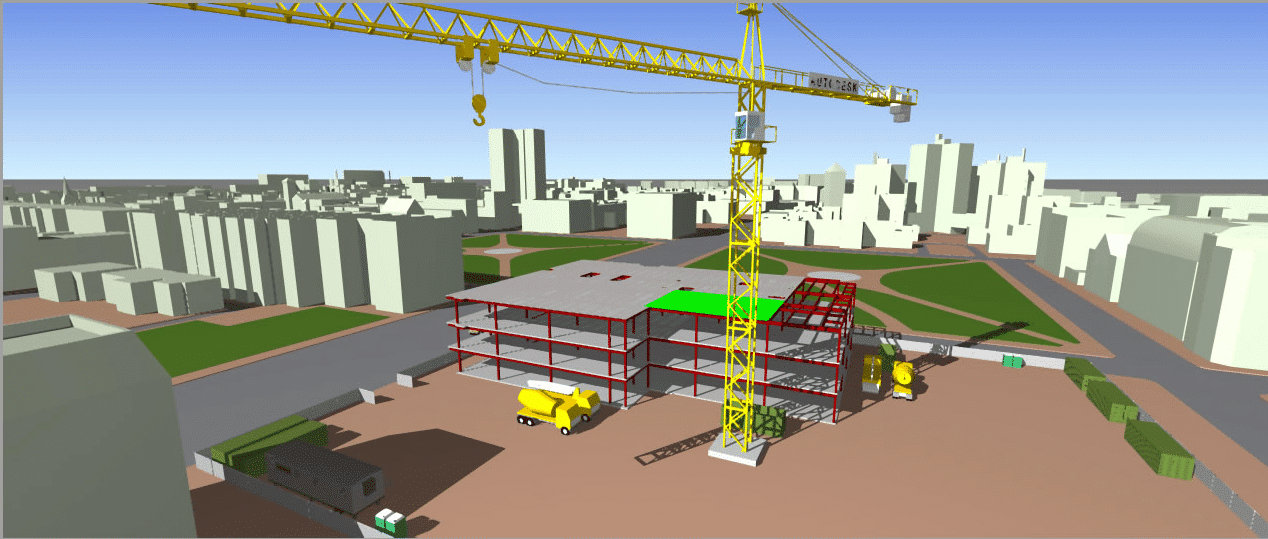 BIM 4D - Planning, organization and construction control of Westfield La Maquinista, Barcelona