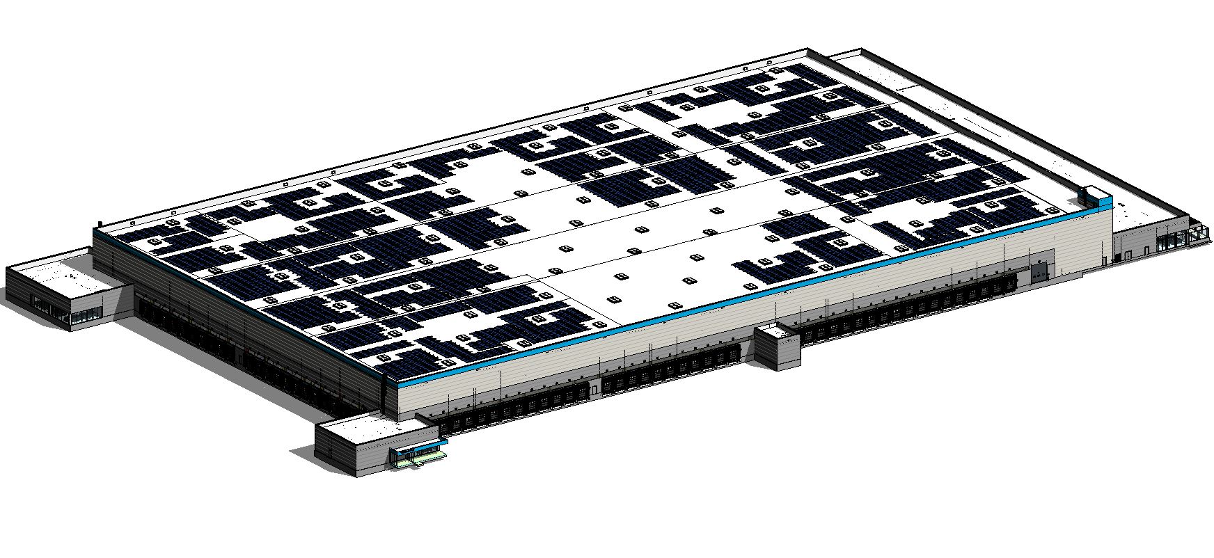 Photovoltaic installations for logistics industry, Zaragoza