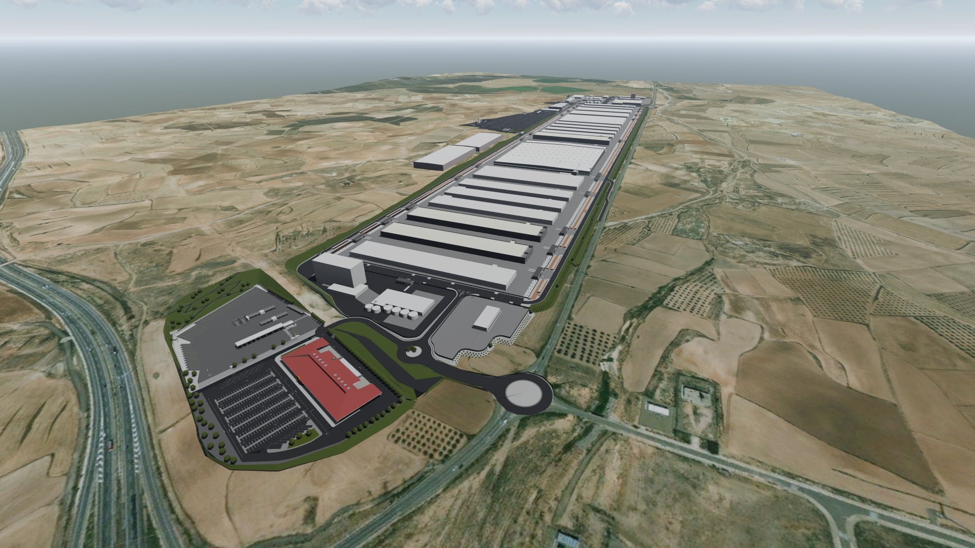 Gestión de la información y control documental BIM para el gemelo digital del nuevo centro industrial de BonÁrea en Épila, Zaragoza