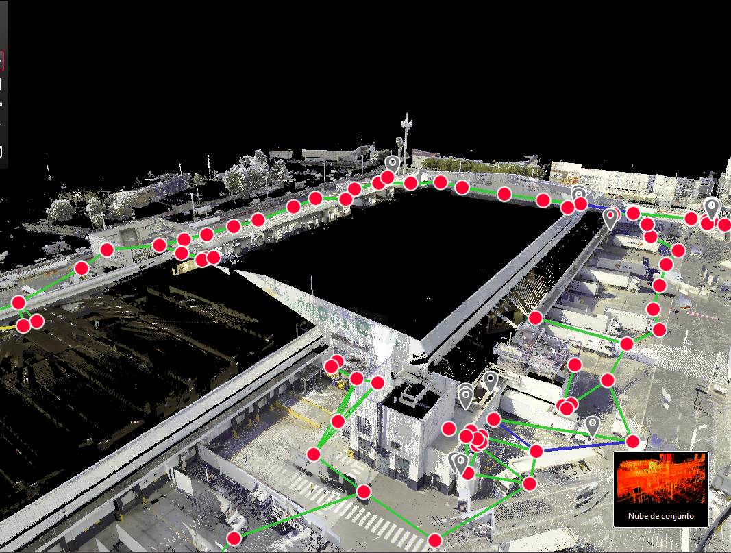 Scan to BIM de edificio industrial logístico, Valencia